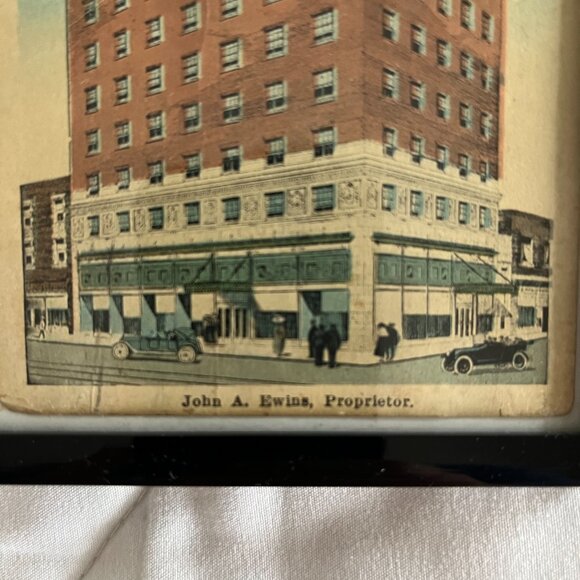 Beautiful framed vintage postcard! - Picture 3 of 3